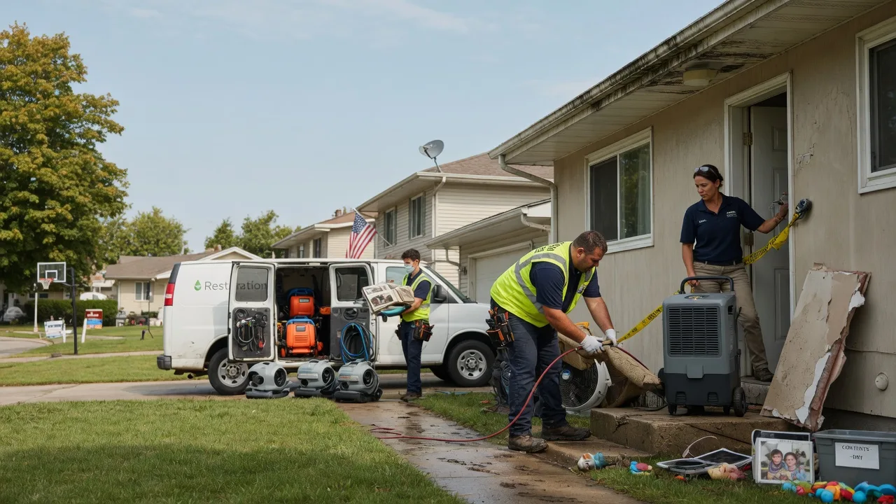 Water Damage Restoration in Bryant, IA near me